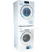 wpro SKS101 - washing machine accessories/dryer accessories/connecting frame with shelf/intermediate frame washer and dryer/universal for all brands / 60x60 cm With shelf