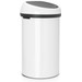 Brabantia Touch Bin 60 Liter White achterkant