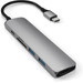 Satechi Type C Slim Multi-Port Adapter V2 Space Grey 