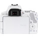 Canon EOS 250D Wit + 18-55mm f/4-5.6 IS STM achterkant