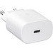 Samsung Charger with Cable 1m USB-C 25W with Power Delivery White top