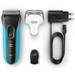 Braun 3040 Wet & Dry + Braun EN10 nose trimmer accessory