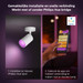 Philips Hue Fugato 3-Spot White & Colour wit visual leverancier