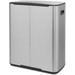 Brabantia Bo Pedal Bin 60L Stainless Steel Fingerprint-Proof + Trash Bags (120 units) back