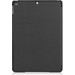 Just in Case Smart Tri-Fold Apple iPad (2021/2020) Book Case Zwart achterkant