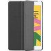 Just in Case Smart Tri-Fold Apple iPad (2021/2020) Book Case Zwart voorkant