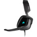 Corsair Void RGB Elite USB Premium Gaming Headset PC Carbon/Black left side