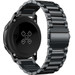 Just in Case Samsung/Garmin Rvs Bandje Zwart 20mm achterkant