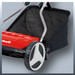 Einhell GE-HM 38 S-F kézi fűnyíró 250m2, 38cm, 26L