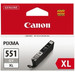 Canon CLI-551XL Cartridge Gray Main Image