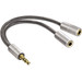 Hama AluLine 3.5mm Audio Splitter Main Image