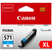 Canon CLI-571XL Cartridge Cyaan Main Image