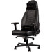 noblechairs ICON Echtlederen Gaming Stoel Zwart Main Image