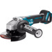 Makita DGA505ZJ + 3,0 Ah accu en lader voorkant