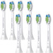 Philips Sonicare ProtectiveClean 4300 HX6807/35 + Optimal White Brush Attachments (8 units) 