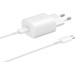 Samsung Charger with Cable 1m USB-C 25W with Power Delivery White Main Image