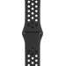 Apple Watch 38/40/41 mm Siliconen Horlogeband Nike Sport Antraciet/Zwart Main Image