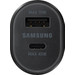 Samsung Autolader Zonder Kabel 2 Usb Poorten 45W Zwart top