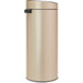 Brabantia Touch Bin 30L Metallic Gold back