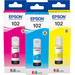 Epson 102 Inktflesjes 3-Color Combo Pack Main Image