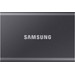 Samsung T7 Portable SSD 2TB Gray top