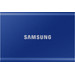 Samsung Portable SSD T7 2TB Blauw Duo Pack voorkant