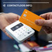 SumUp Point of Sale Lite + SumUp Air Contactless Card Reader product in use