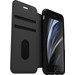 Otterbox Strada Apple iPhone SE 2020 / 8 / 7 / 6 / 6s Book Case Black front