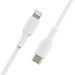 Belkin Usb C naar Lightning Kabel 1m Wit Nylon - Coolblue - Voor 23.59u