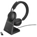 Jabra Evolve2 65 Link380a MS Stereo Stand Black Main Image