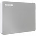 Toshiba Canvio Flex 2.5" 4TB Silver linkerkant