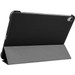 Just in Case Tri-Fold Apple iPad Air (2022/2020) Book Case Black left side