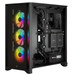 Corsair iCUE 4000X RGB Tempered Glass Mid-Tower ATX Case 