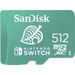 Sandisk MicroSDXC Extreme Gaming 512GB Nintendo Licensed Main Image