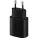 Samsung Charger Without Cable 25W Super Fast Charging 2.0/Power Delivery Black front