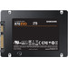 Samsung 870 EVO 2.5 inches 2TB back