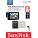 SanDisk MicroSDHC High Endurance 32GB 100MB/s + Adapter visual supplier