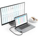BlueBuilt usb C 8 in 1 MacBook Docking Station product in gebruik