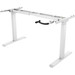 Euroseats Hand Crank Adjustable Sit-Stand Frame White right side