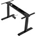 Euroseats Electric Sit-Stand Desk 140x80 Black/White right side