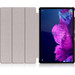 Just in Case Tri-Fold Lenovo Tab P11 Book Case Blauw voorkant
