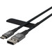 BlueBuilt USB-A to Micro USB Cable Nylon Black 1.5m detail