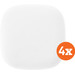 Jalo Kupu Smoke Detector White (10 years) 4-pack Main Image