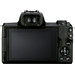 Canon EOS M50 Mark II Starterskit + Accu achterkant