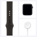 Apple Watch SE 44mm Space Gray Aluminium Zwarte Sportband samengesteld product