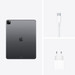 Apple iPad Pro (2021) 12.9 inches 128GB WiFi Space Gray + Targus VersaVu Book Case Black accessory
