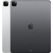 Apple iPad Pro (2021) 12.9 inch 256GB  Wifi + 5G Zilver achterkant