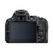 Nikon D5600 + AF-S DX 18-140mm f/3.5-5.6 G ED VR achterkant