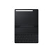 Samsung Galaxy Tab S7/S8 Keyboard Cover QWERTY Black top