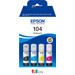 Epson 104 Inktflesjes Combo Pack Kleur Main Image